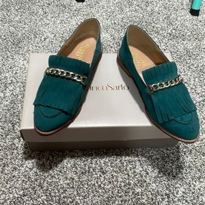 Teal Franco sarto shoes. Sz 6 like new!